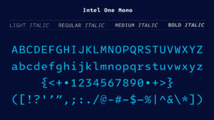 Lees meer over het artikel Chipfabrikant Intel maakt eigen lettertype