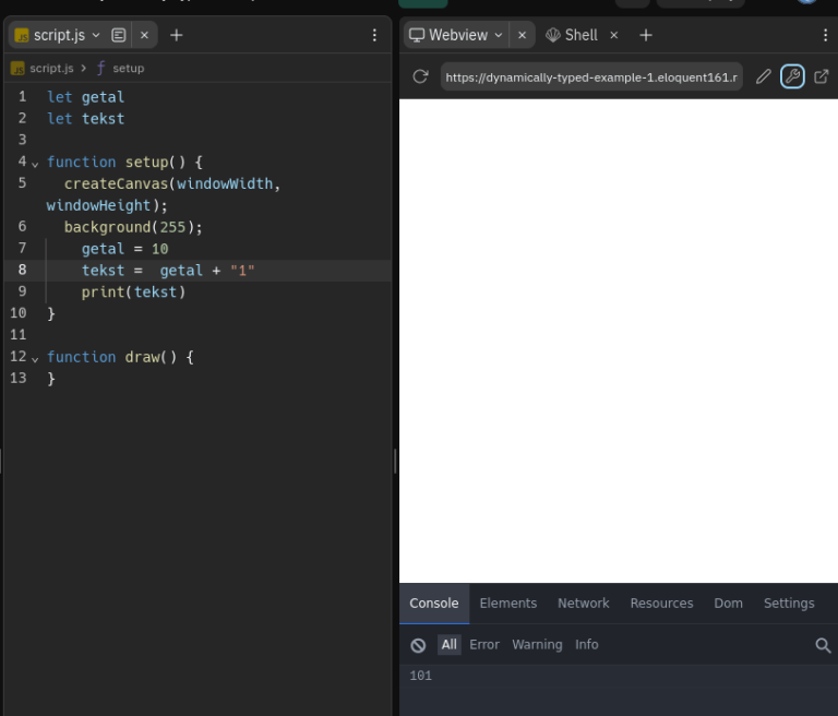 Statically typed / Dynamically typed programming languages